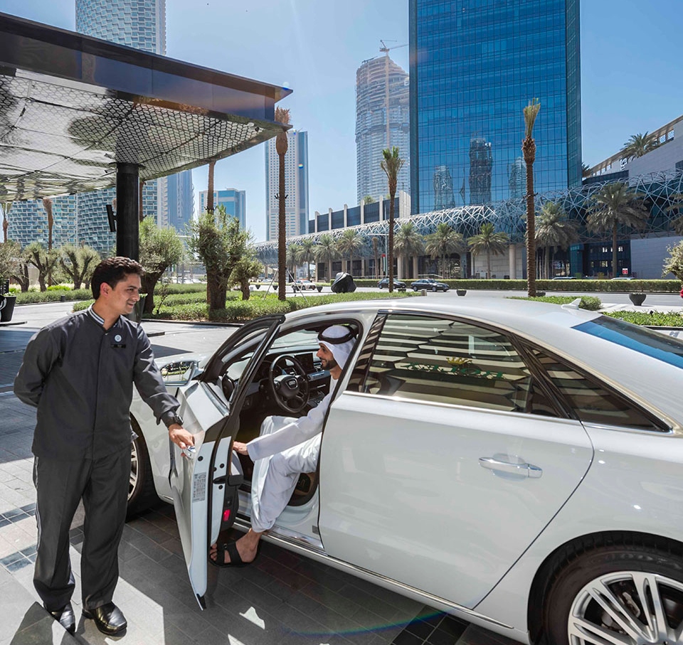 Parking at Fashion Valley Mall - Valet Kiosk